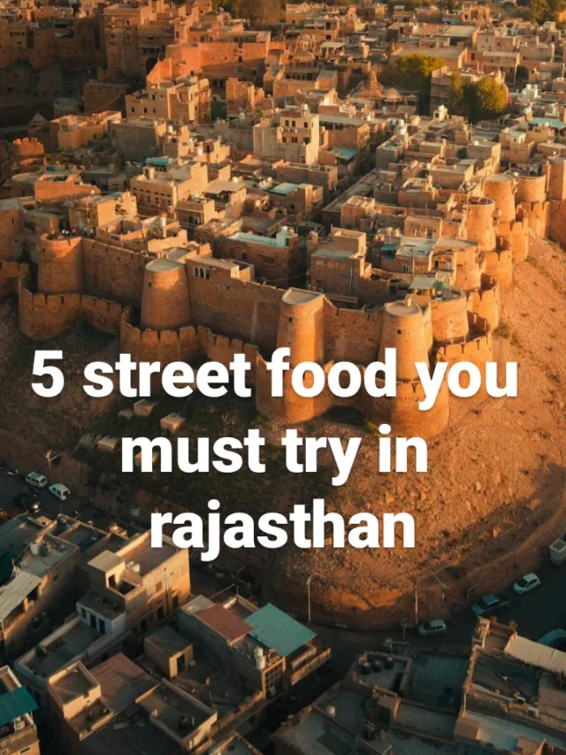 5 STREE FOOD YOU MUST TRY IN RAJASTHAN