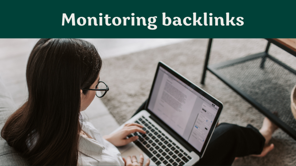 Monitoring backlinks