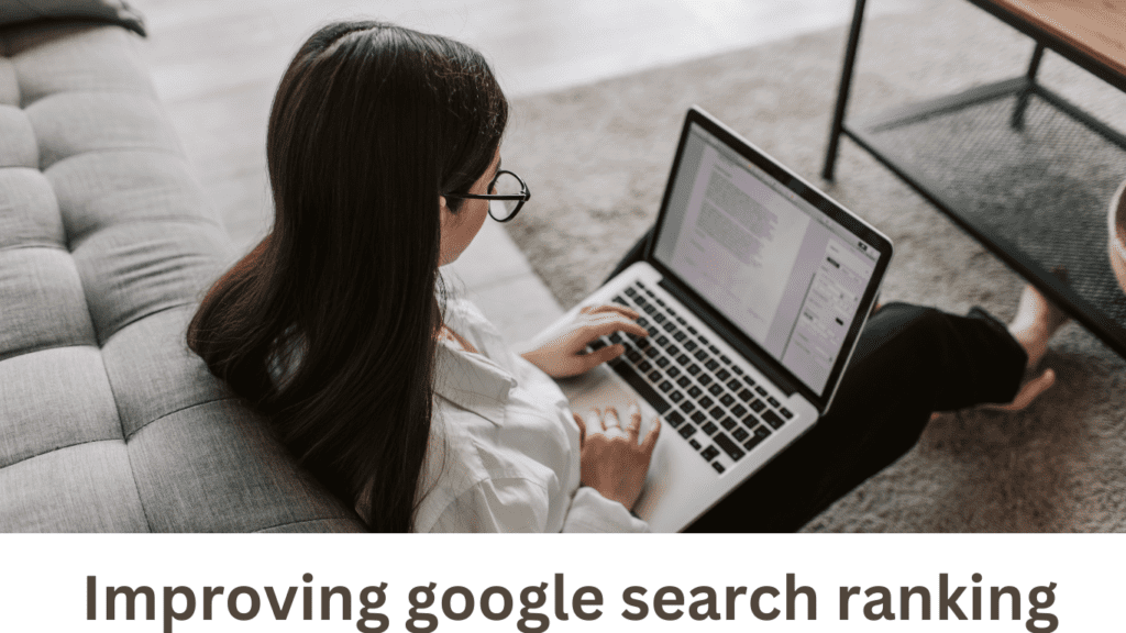 improve google search ranking 