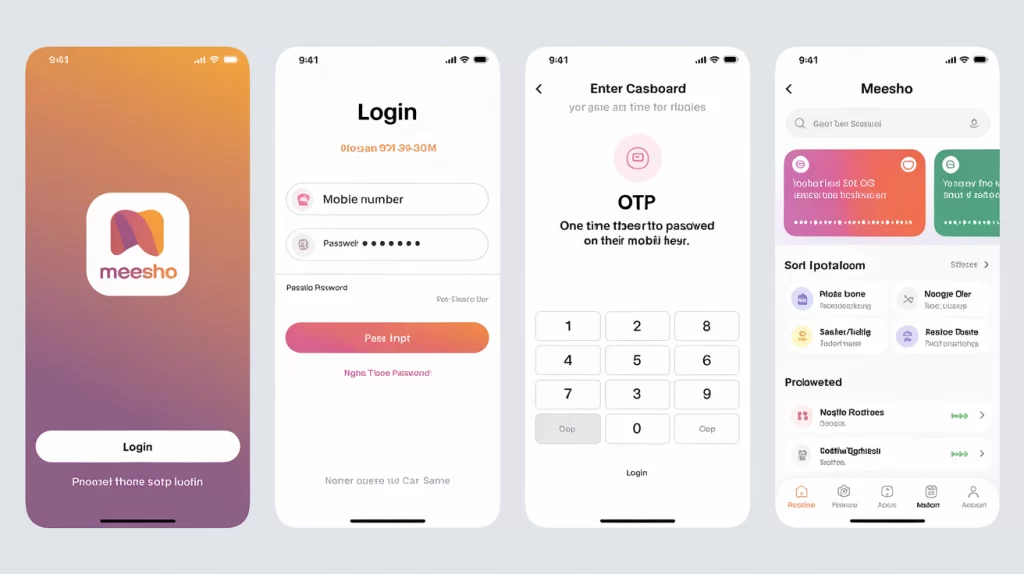 Step-by-Step Meesho Login Process