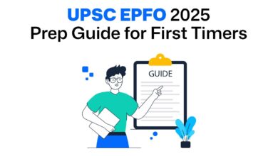 UPSC EPFO 2025 Prep Guide for First Timers