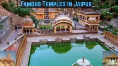 This Image Shows The Famous Temples in Jaipur