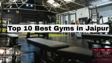 This image shows about the Top 10 Best Gyms in Jaipur Near You With Fee Structure & facilities.