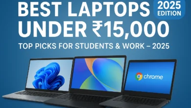 Best Laptops Under 15000Best laptops under ₹15,000 – Top Picks For 2025